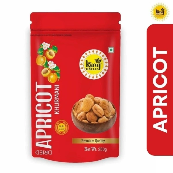 King Uncle Dried Apricots  250gm