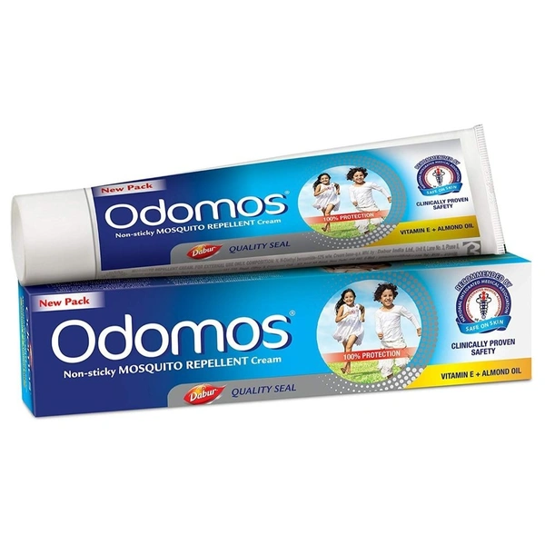 Odomos Non-Sticky Mosquito Repellent Cream  50gm tube