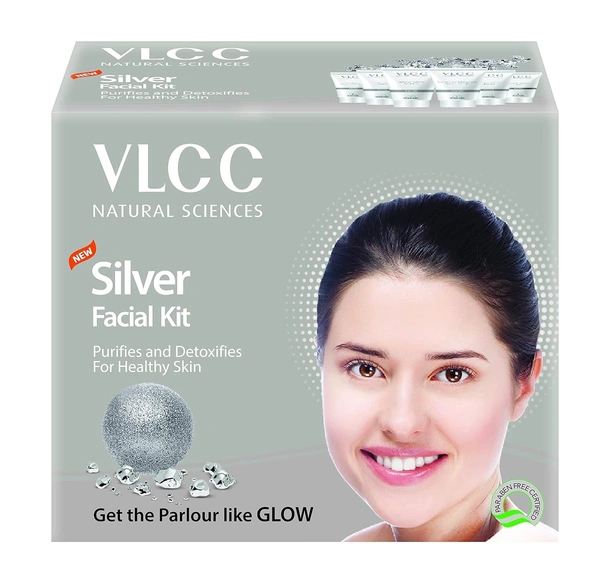 VLCC Silver Facial Kit (6Steps)  60gm Pack