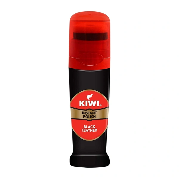  Kiwi Instant Polish Black Leather  75ml