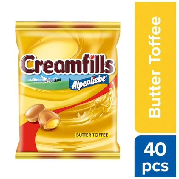 Alpenlibe Cream Fills Butter Toffee  144gm
