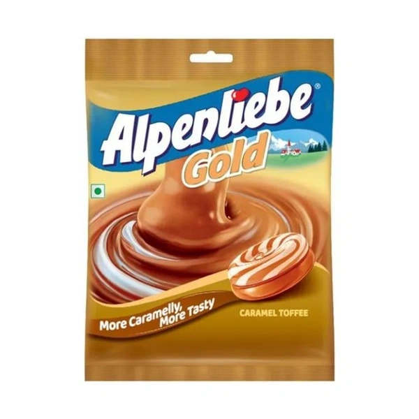 Alpenlibe Gold Caramel Toffee  324gm ( 90 pcs