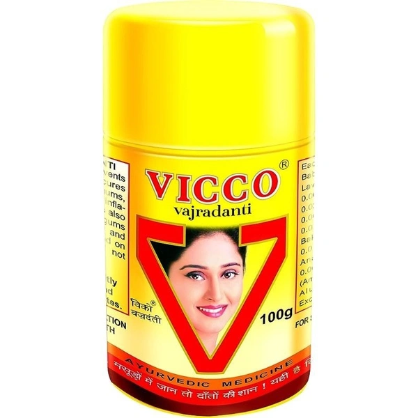 Vicco Vajradanti Ayurvedic Powder  100gm