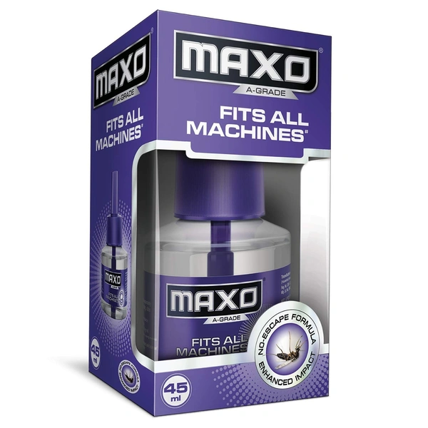 Maxo Mosquito Repellent Liquid Refiil (Exo Bar Rs5 Free)  45ml (1pc)