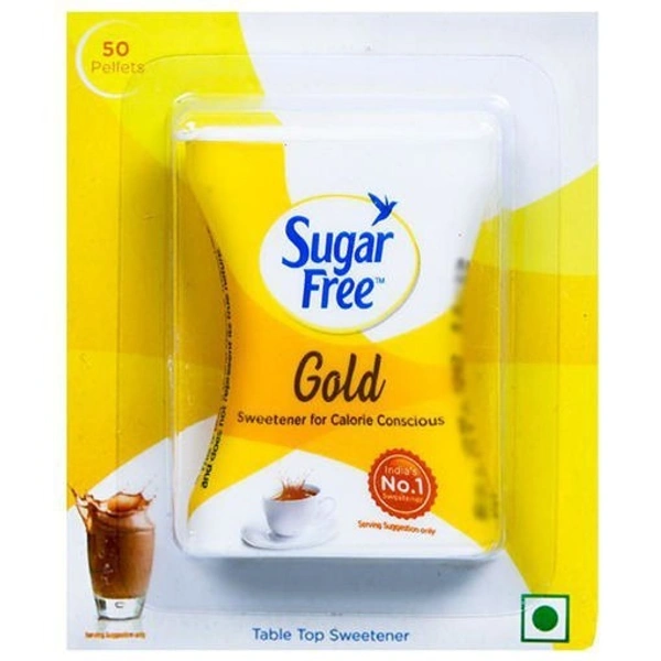 Sugar Free Gold Sweetner Tablets 50 Pellets