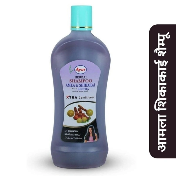 Ayur Amla & Shikakai Shampoo  1Ltr