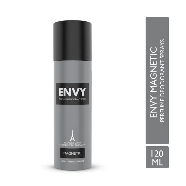 Envy MAGNETIC Perfume Deodorant for Men  120ml spray