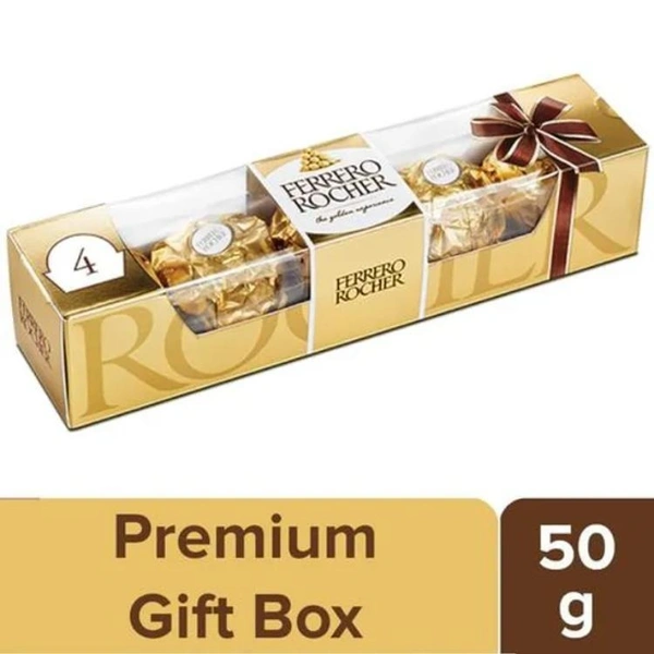 Ferrero Rocher - Crisp Hazelnut & Milk Chocolate  50gm