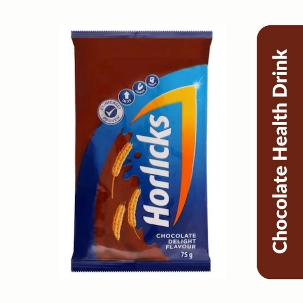 Horlicks Chocolate Flavour Drink Powder 75gm