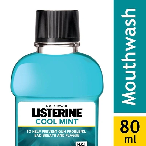 Listerine Cool Mint Mouthwash  80ml