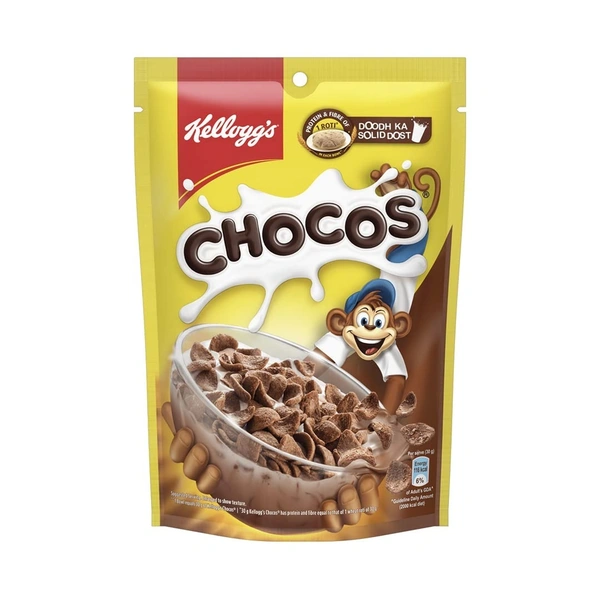 Kelloggs Chocos Breakfast Chocolate Cereal for Kids 110gm