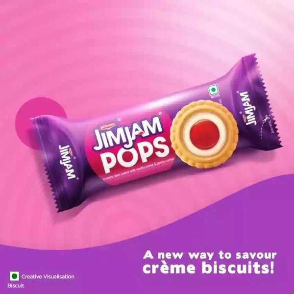 Britannia Jim Jam Pops  35gm