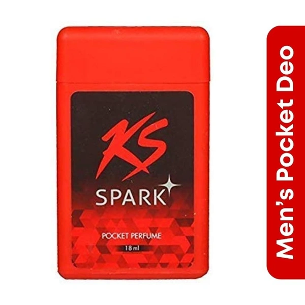 KS SPARK Men Body Deodorant Spray  18ml Pocket Deo