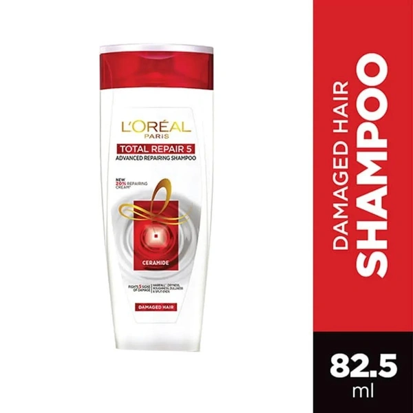 Loreal Paris Total Repair 5 Daily Shampoo  82.5ml