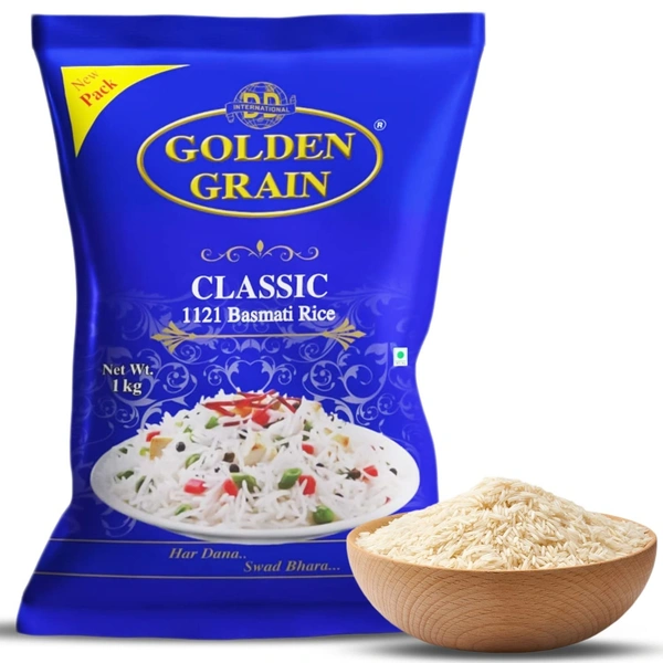 Golden Grain Classic Premium Basmati Rice 1Kg