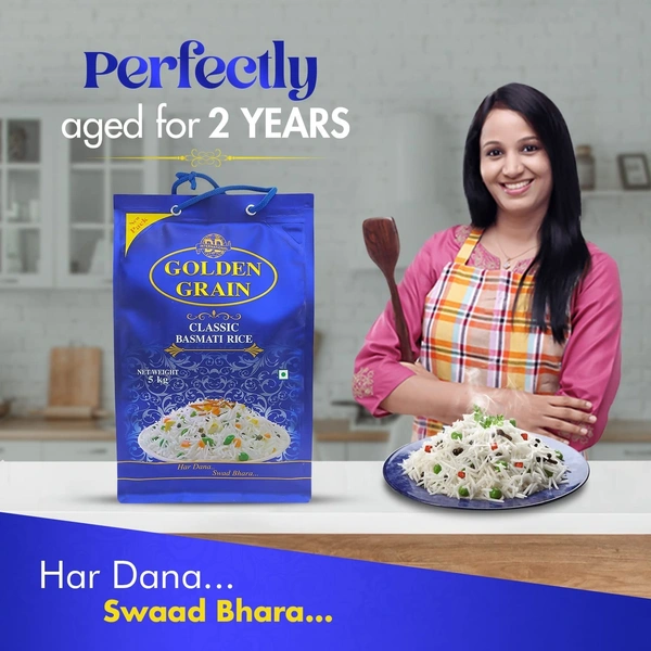 Golden Grain Classic Premium Basmati Rice  5Kg