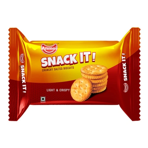Anmol SnackIt Crunchy Salted Biscuits  70gm