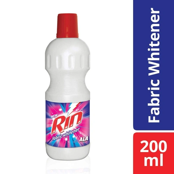Rin Ala Bleach Fabric Whitner  200ml Bottle