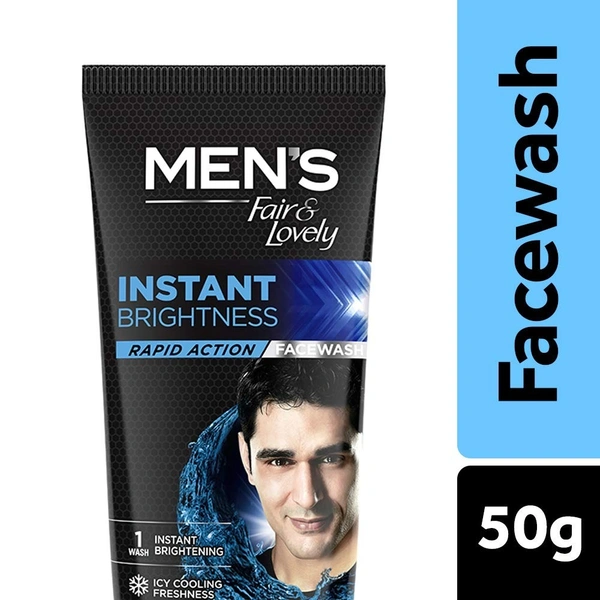Glow & Lovely Mens Brightening Fairness Face Wash  50gm Tube
