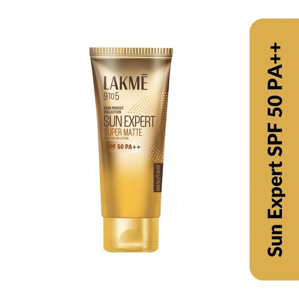 Lakme Sun Expert SPF 50 PA++ Ultra Matte Lotion Sunscreen  18ml Tube