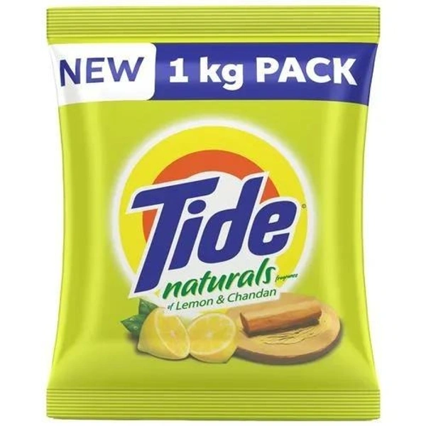 Tide Naturals Lemon & Chandan Washing Detergent Powder  1Kg Pack
