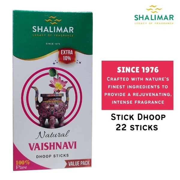 Salimar Premium Dry Dhoop Sticks (Vaishnavi)  22 Dhoop Sticks