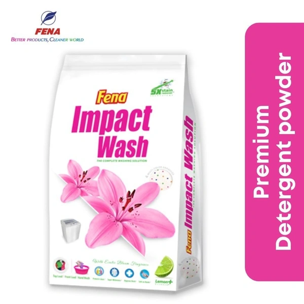 Fena Impact Wash Premium Detergent Powder  1Kg Pack
