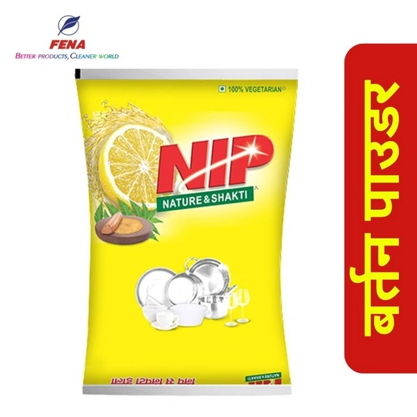 Nip Dishwash Powder  1Kg Pack