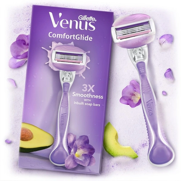 Gillette Venus Comfortglide Hair Removal Razor  1pc