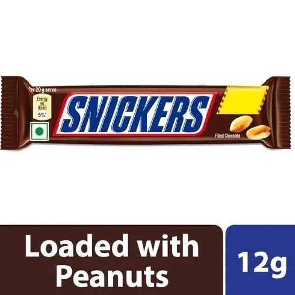Snickers Peanut Chocolate Bar  12g