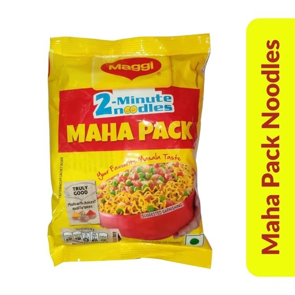 Maggi 2-minute Instant Masala Noodles {MAHA PACK}  90g