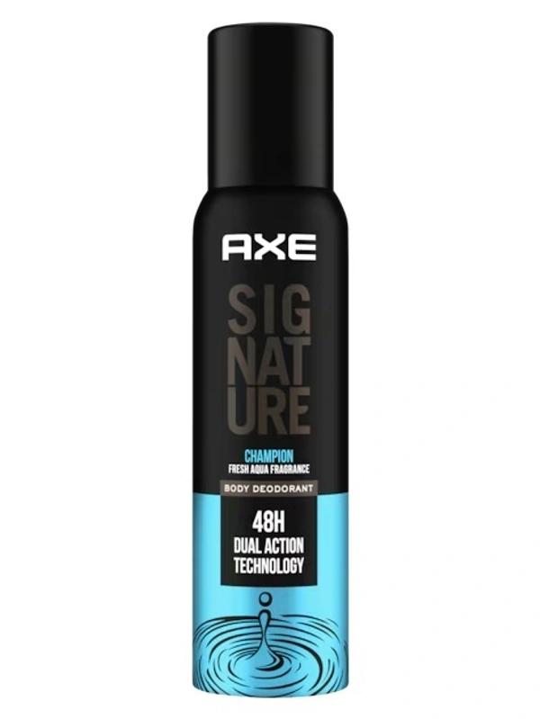 Axe Signature CHAMPION Deodorant for Men  122ml Spray Bottle