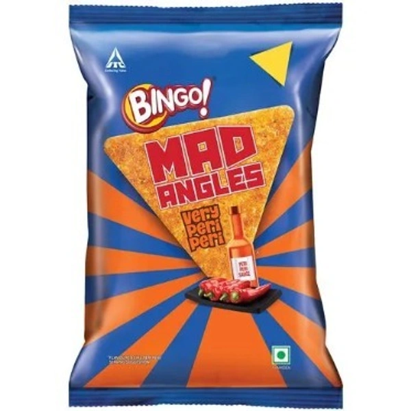 Bingo Mad Angles Very Peri Peri BIG PACK Chips  130gm