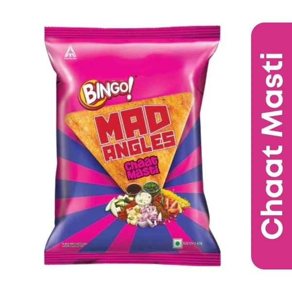 Bingo Mad Angles Chaat Masti Chips  66gm