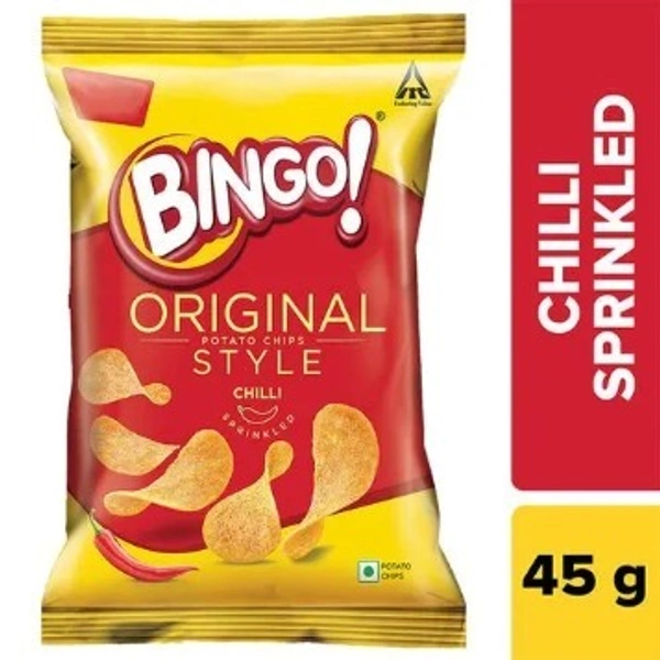 Bingo Original Style (chilli sprinkled) Chips  45gm