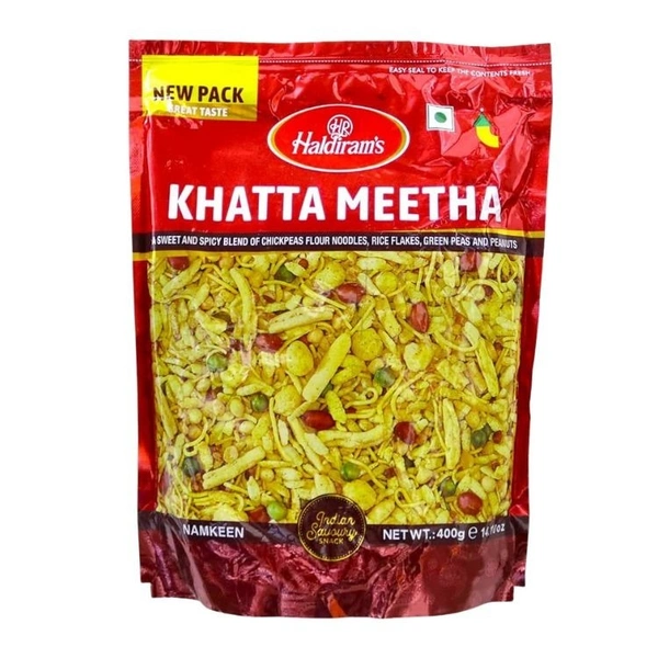 Haldiram Khatta Meetha Mix Namkeen  400gm