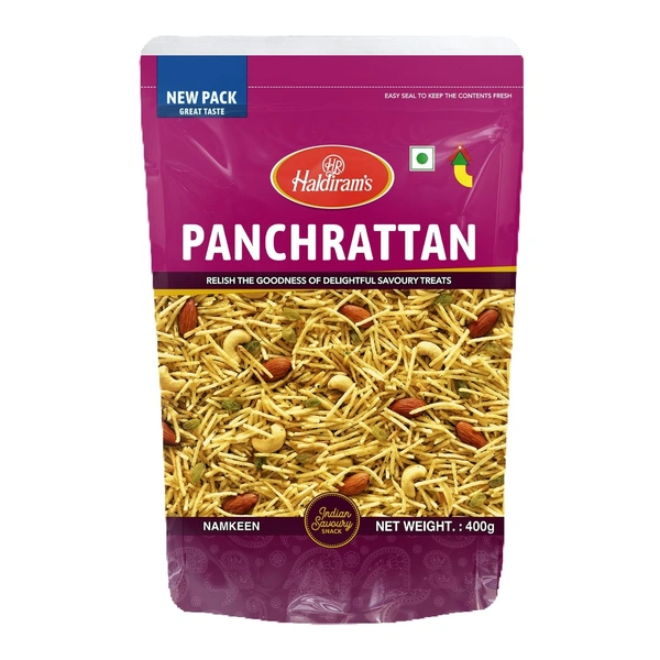 Haldiram Panchrattan Mix Namkeen  400gm