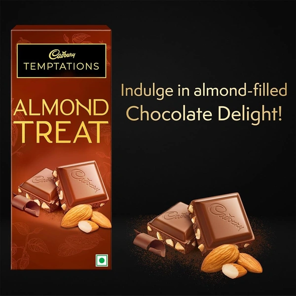 Cadbury Temptations Almond Treat Chocolate  72g