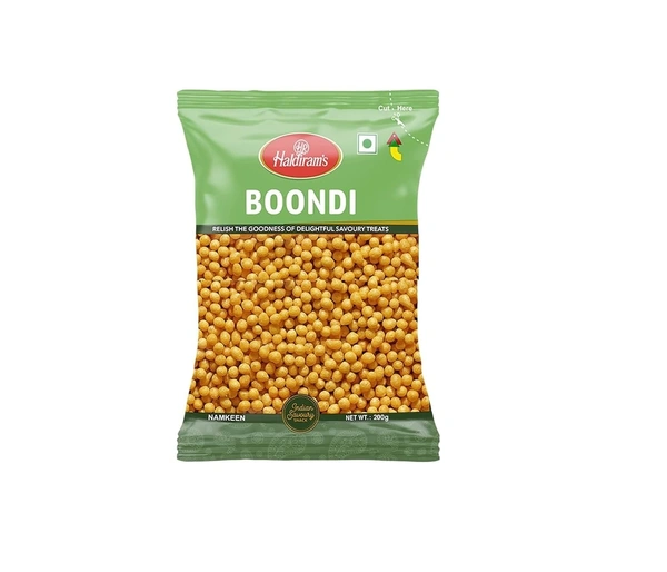 Haldiram Boondi Plain 200gm - 200gm