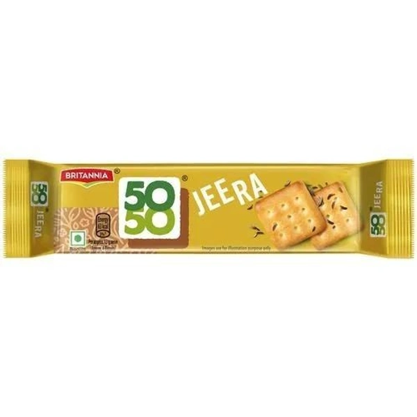Britannia 50-50 Jeera Biscuits  62.5gm