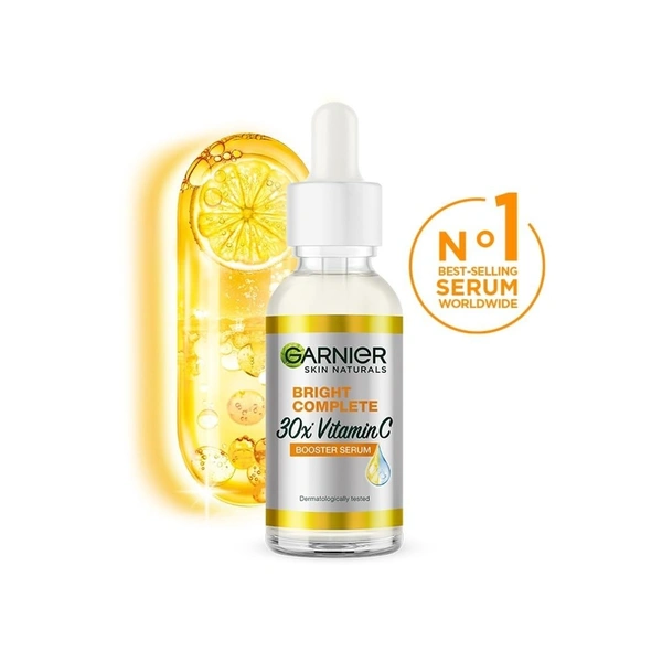 Garnier Bright Complete Vitamin C Face Serum  15ml Bottle