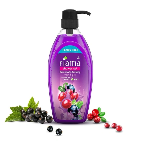 Fiama Black Currant & BearBerry Shower Gel  900ml Pump