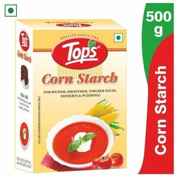 Tops Corn Starch (AKA Cornflour Powder) 500gm - 500gm