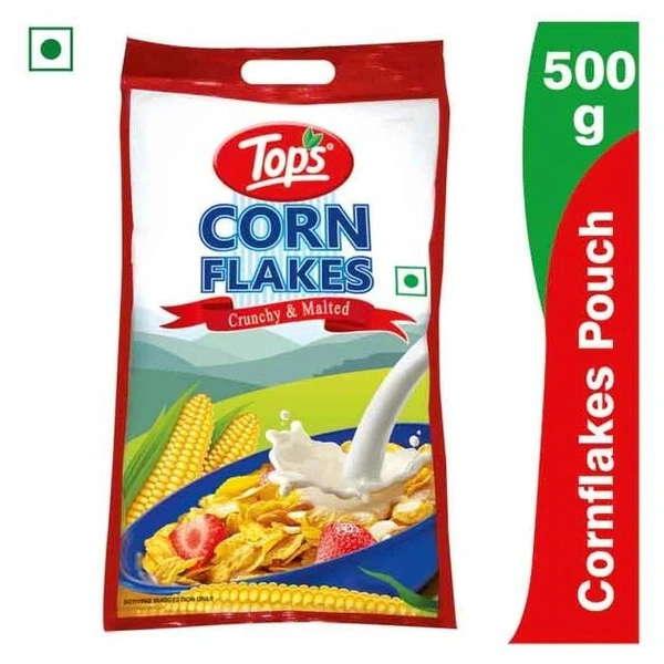 Tops Cornflakes Poly Pack 500Gm