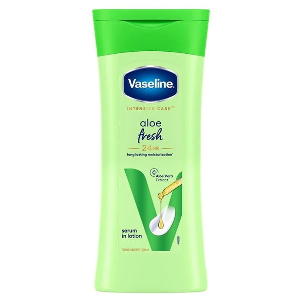 Vaseline Aloe Fresh Body Lotion  90ml Bottle
