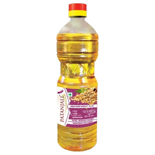 Patanjali Virgin Pure Sesame Oil / Til ka Tel 1L
