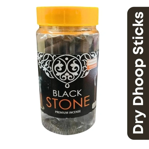 Darshan Effects BLACK STONE Dhoop Sticks  100gm