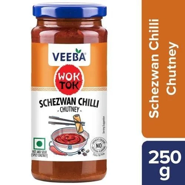 Veeba WOK TOK Schezwan Chilli Chutney  250gm