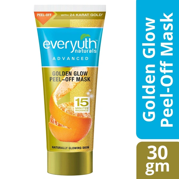 Everyuth Natural Golden Glow Peel-off Face Mask  30Gm tube