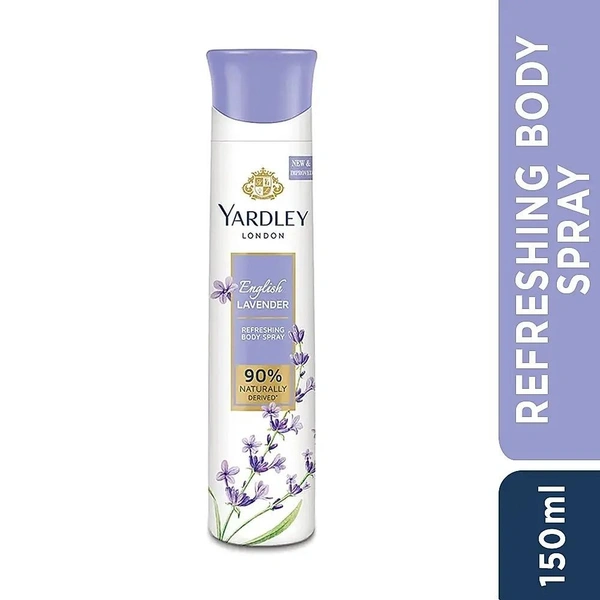 Yardley London English Lavender Deodorant for Women  150ml Spray